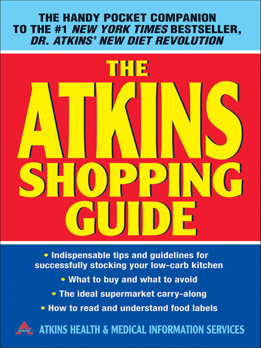 Title details for The Atkins Shopping Guide by Atkins Medical - Available